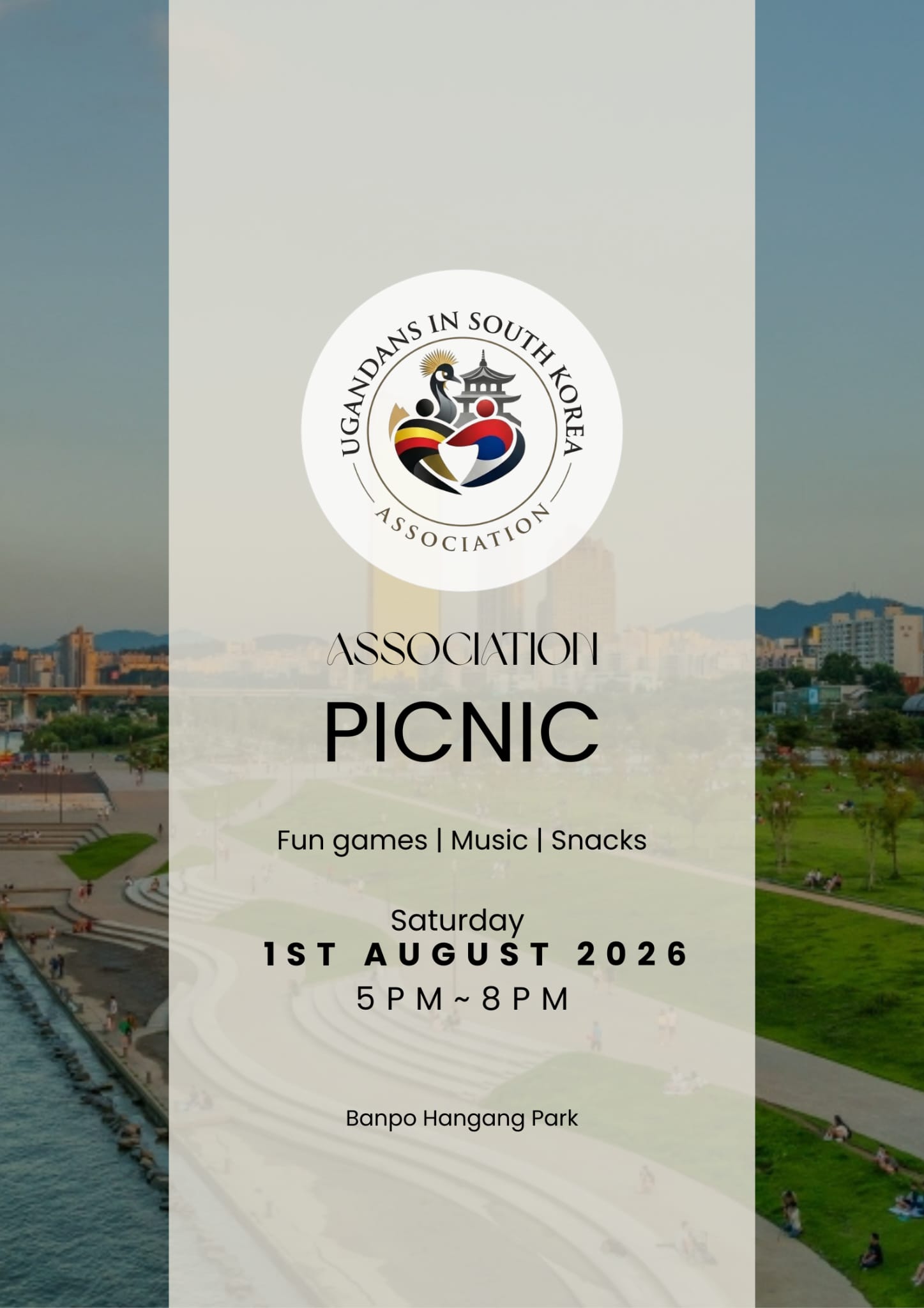 USKA Association Picnic — Banpo Hangang Park, 1 August 2026